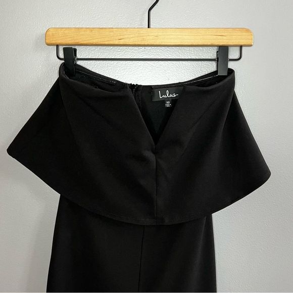 Lulus Power of Love Black Strapless Jumpsuit Size Extra Small - Picture 9 of 16